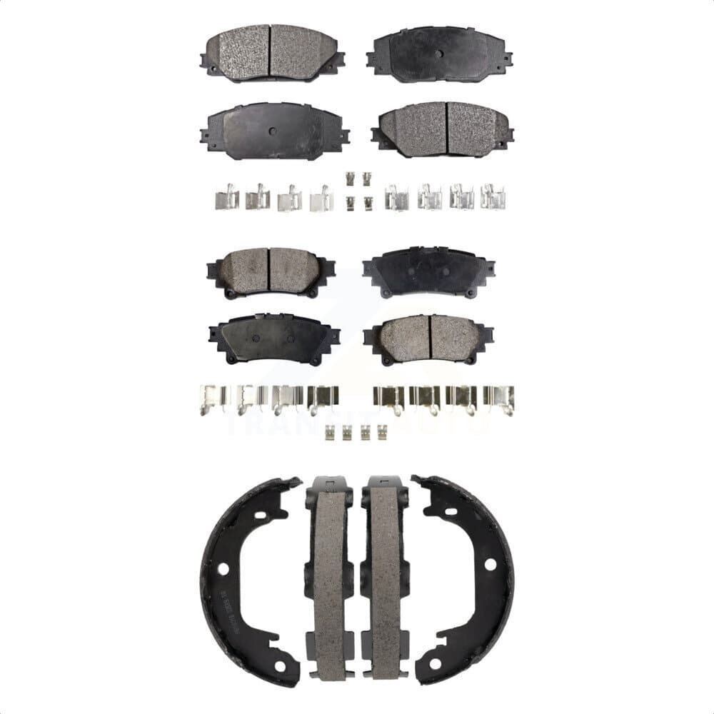 Transit Auto - KTN-100891 - Front and Rear Disc Brake Pad Kits image 1