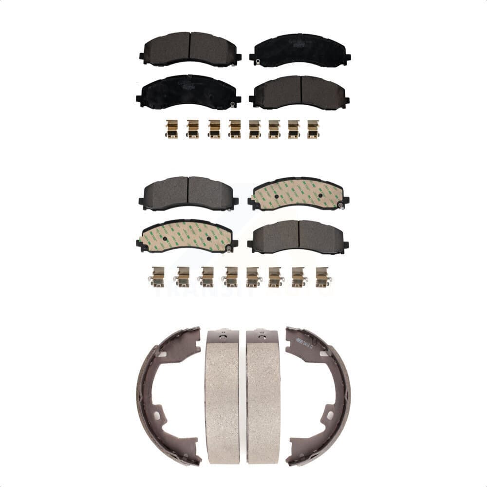 Transit Auto - KTN-100894 - Front and Rear Disc Brake Pad Kits image 1