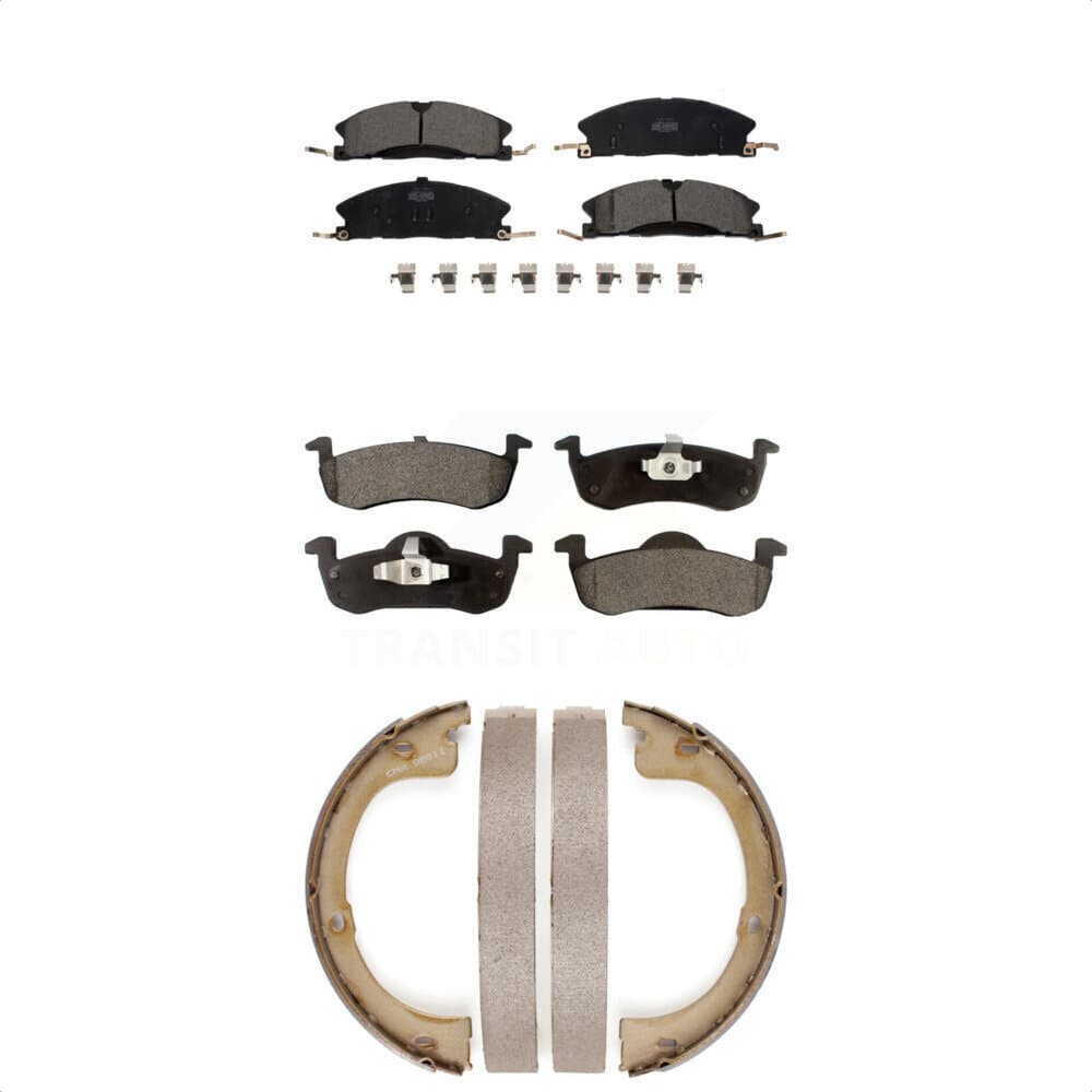 Transit Auto - KTN-100913 - Front and Rear Disc Brake Pad Kits image 1