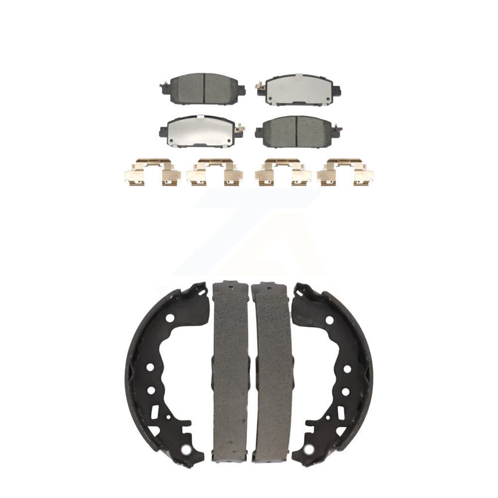 Transit Auto - KTN-100925 - Front and Rear Disc Brake Pad Kits image 1