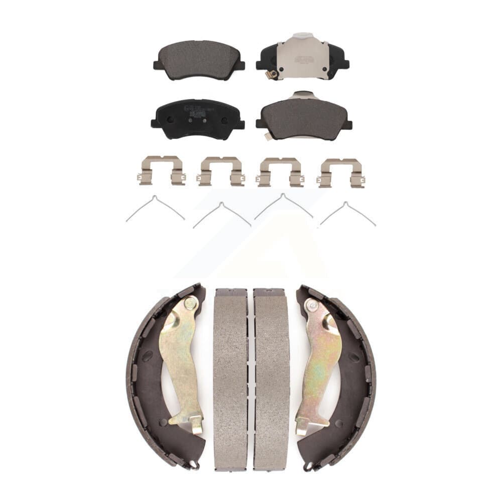 Transit Auto - KTN-100939 - Front and Rear Disc Brake Pad Kits image 1