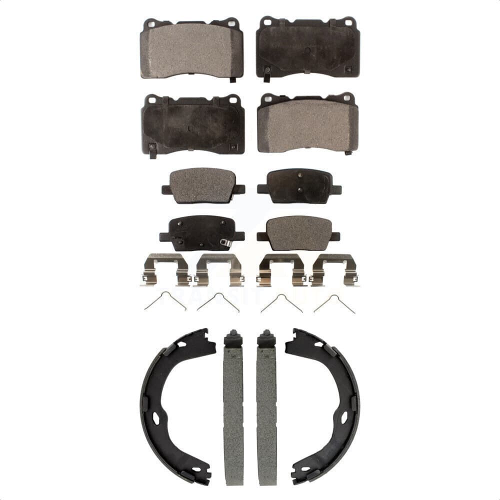 Transit Auto - KTN-100941 - Front and Rear Disc Brake Pad Kits image 1