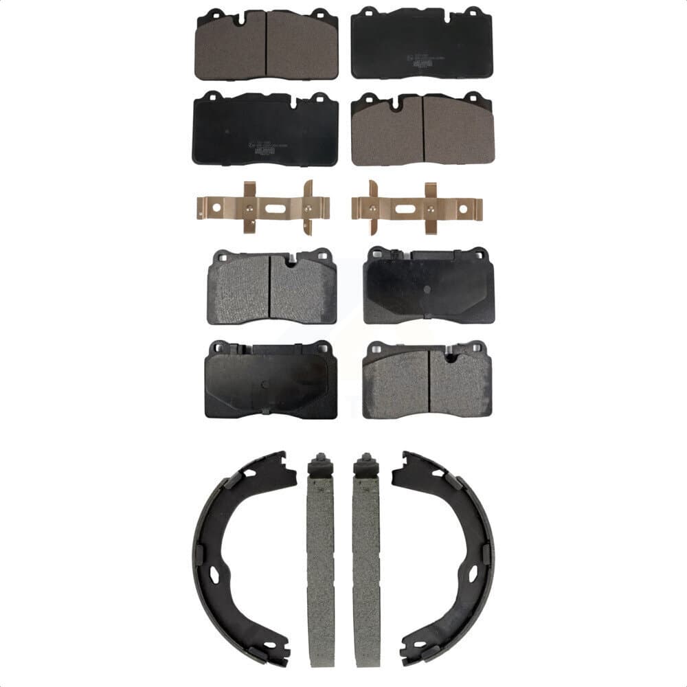 Transit Auto - KTN-100963 - Front and Rear Disc Brake Pad Kits image 1