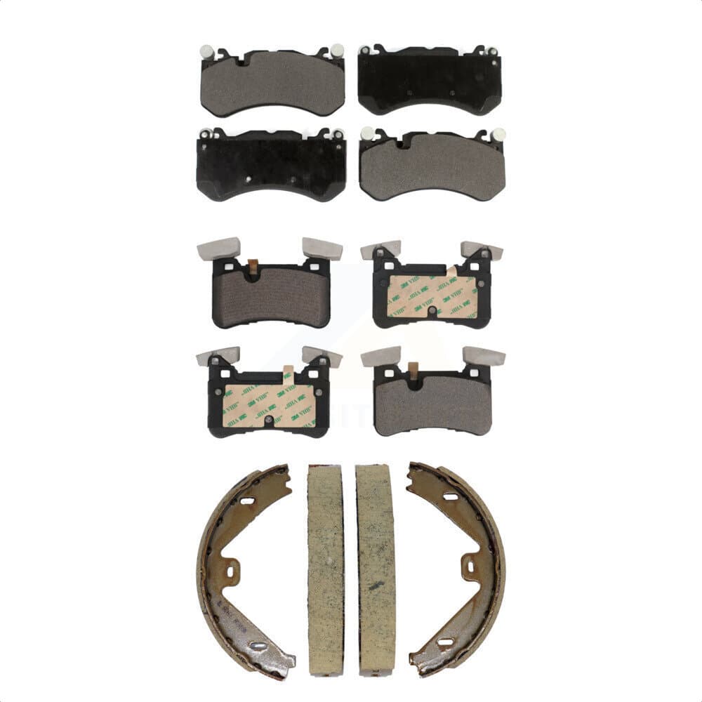 Transit Auto - KTN-100965 - Front and Rear Disc Brake Pad Kits image 1