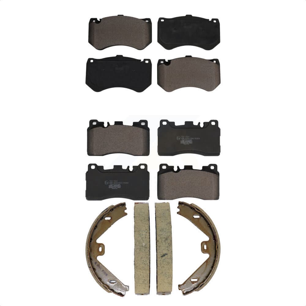Transit Auto - KTN-100966 - Front and Rear Disc Brake Pad Kits image 1