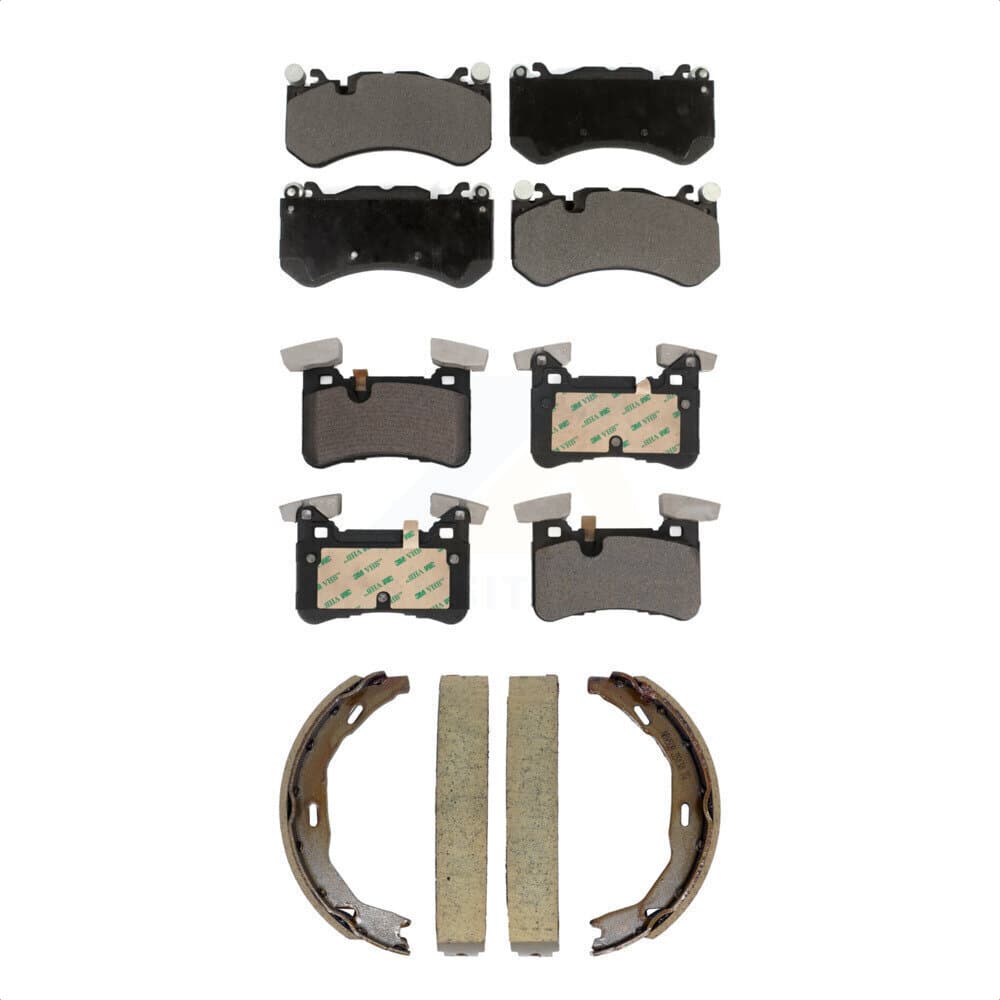 Transit Auto - KTN-100967 - Front and Rear Disc Brake Pad Kits image 1