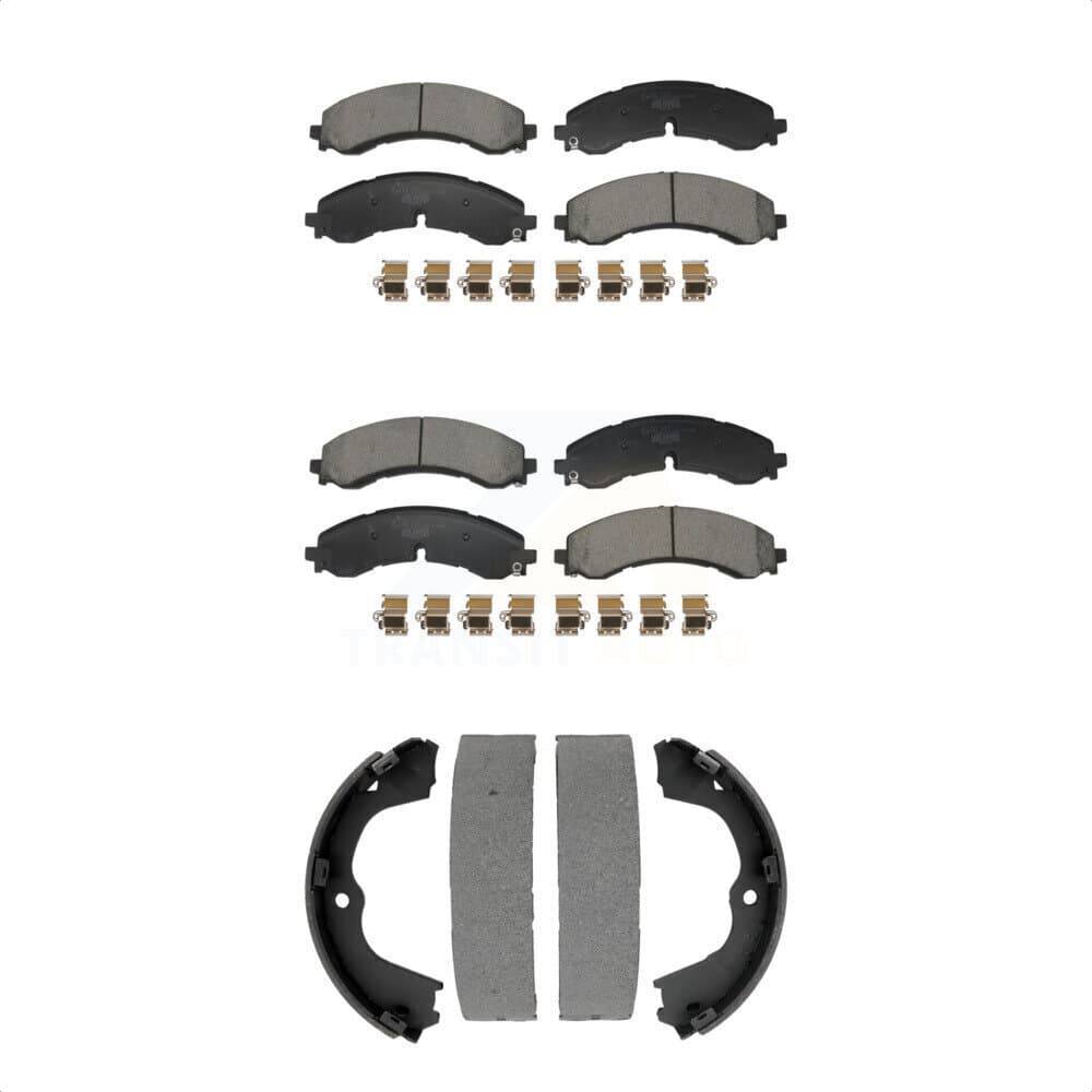 Transit Auto - KTN-100969 - Front and Rear Disc Brake Pad Kits image 1