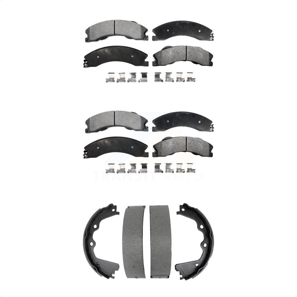 Transit Auto - KTN-100980 - Front and Rear Disc Brake Pad Kits image 1
