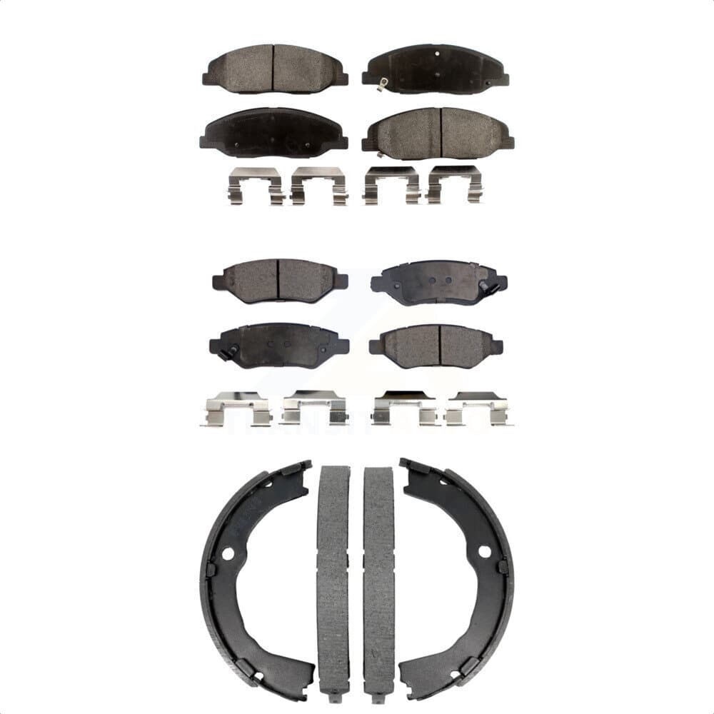Transit Auto - KTN-100993 - Front and Rear Disc Brake Pad Kits image 1