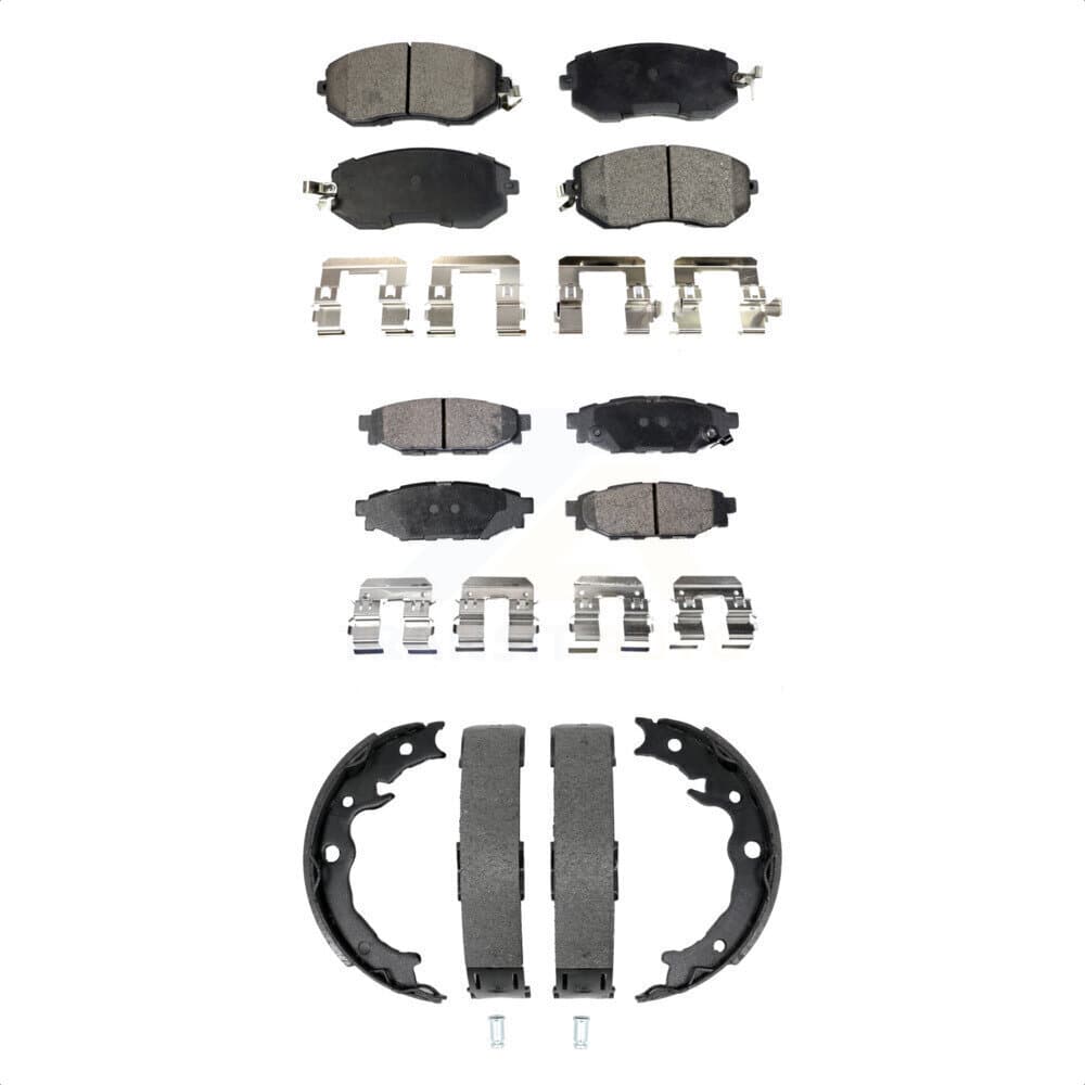 Transit Auto - KTN-100998 - Front and Rear Disc Brake Pad Kits image 1