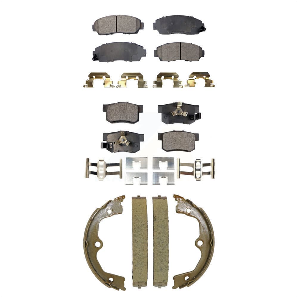 Transit Auto - KTN-101005 - Front and Rear Disc Brake Pad Kits image 1