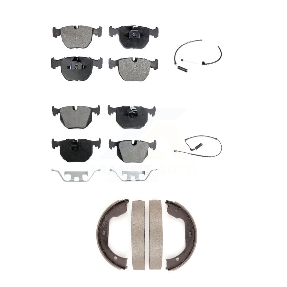 TEC - KTW-100713 - Front and Rear Disc Brake Pad Kits image 1