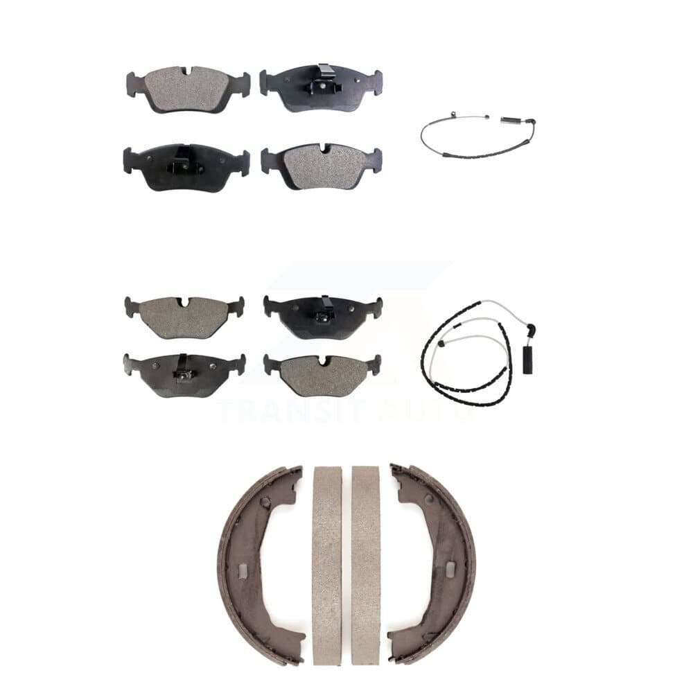 TEC - KTW-100715 - Front and Rear Disc Brake Pad Kits image 1