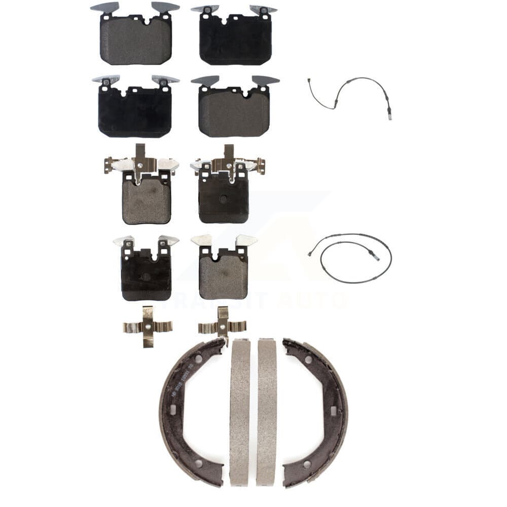 TEC - KTW-100739 - Front and Rear Disc Brake Pad Kits image 1