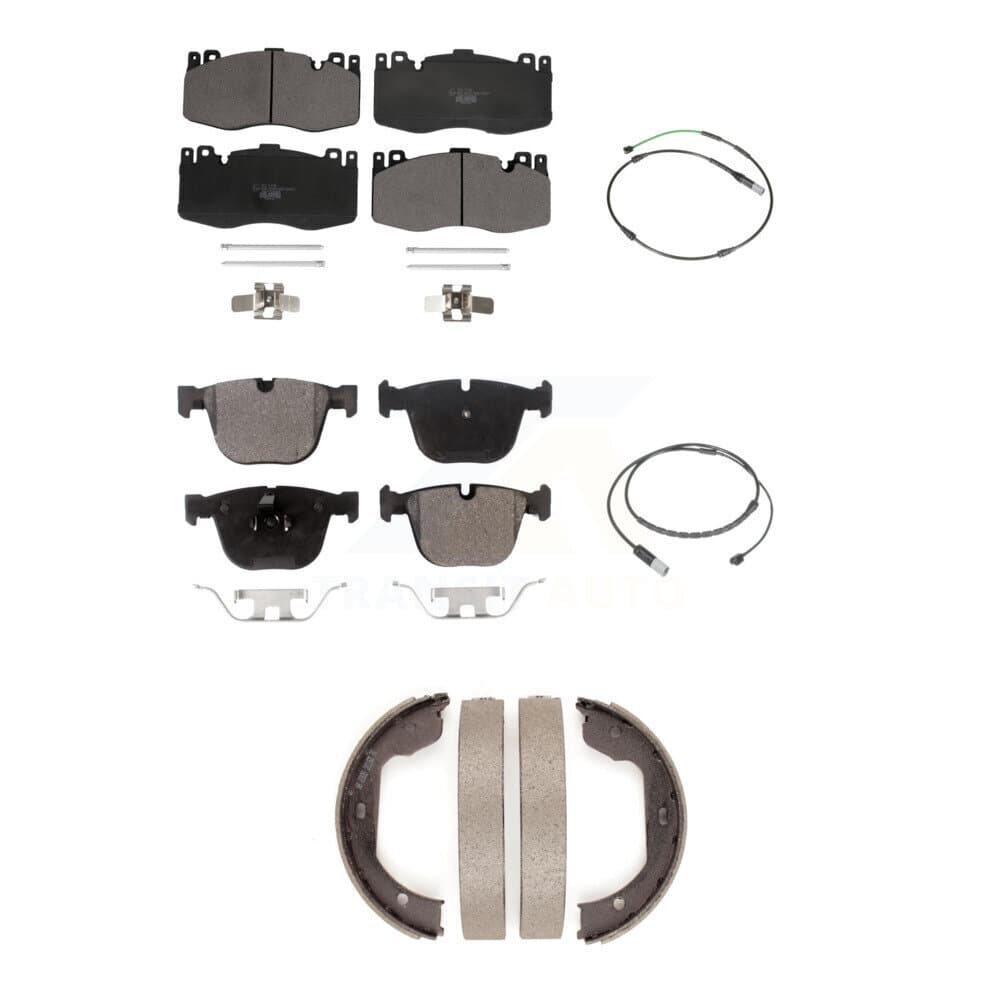 TEC - KTW-100770 - Front and Rear Disc Brake Pad Kits image 1