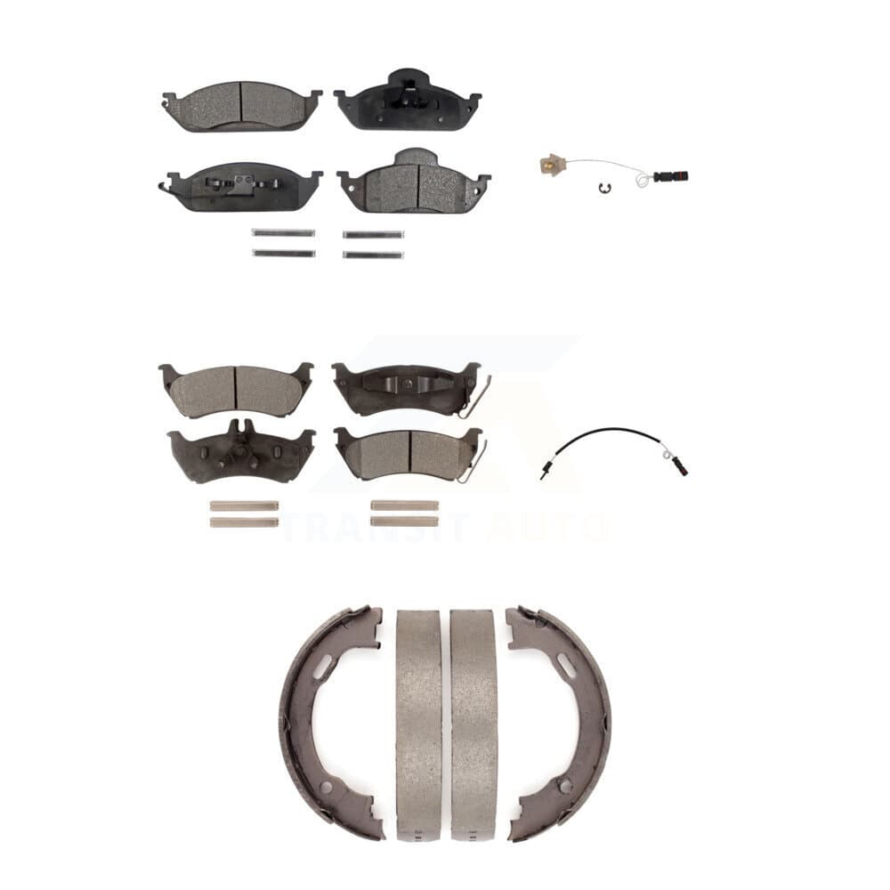 TEC - KTW-100783 - Front and Rear Disc Brake Pad Kits image 1