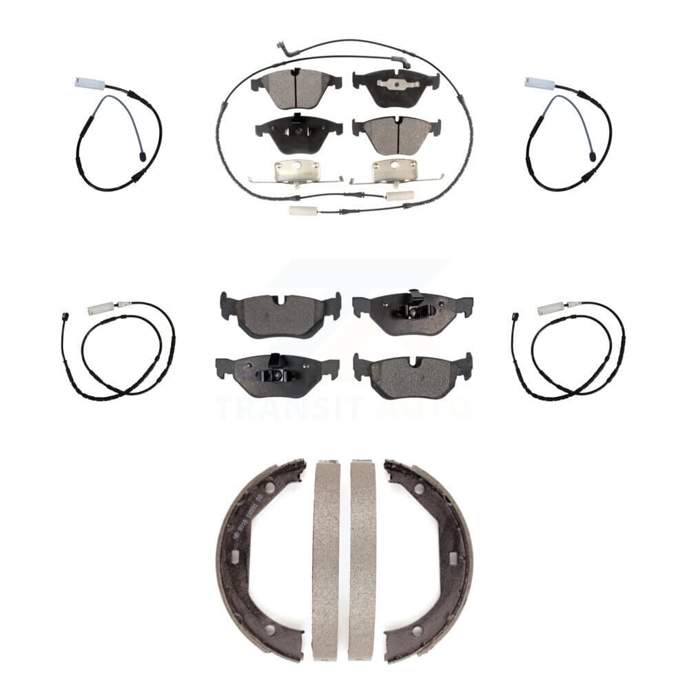 TEC - KTW-100798 - Front and Rear Disc Brake Pad Kits image 1