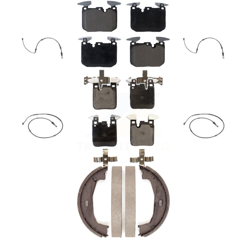 TEC - KTW-100803 - Front and Rear Disc Brake Pad Kits image 1