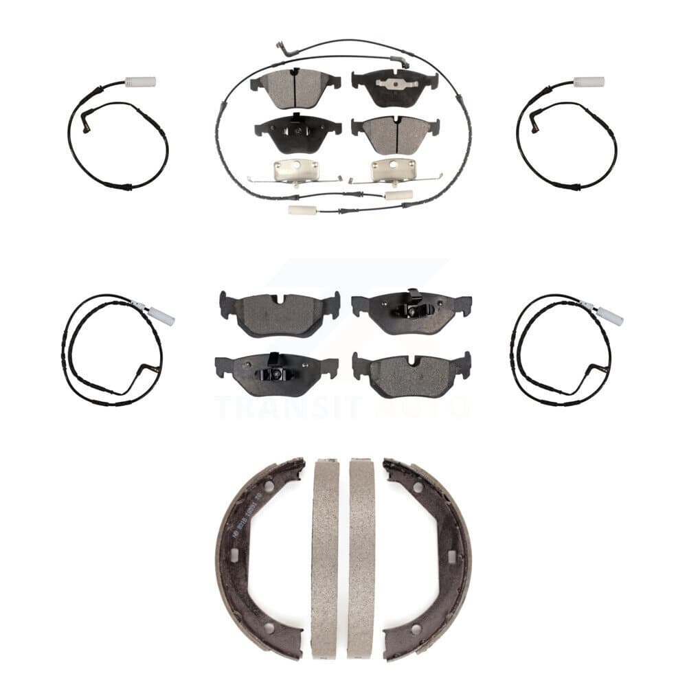 TEC - KTW-100817 - Front and Rear Disc Brake Pad Kits image 1