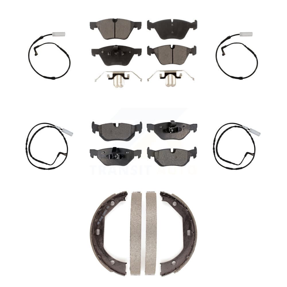 TEC - KTW-100819 - Front and Rear Disc Brake Pad Kits image 1