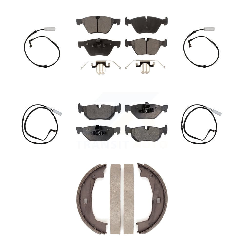 TEC - KTW-100821 - Front and Rear Disc Brake Pad Kits image 1