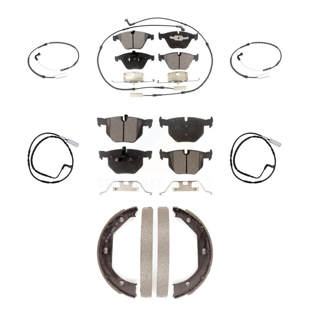 TEC - KTW-100825 - Front and Rear Disc Brake Pad Kits image 1