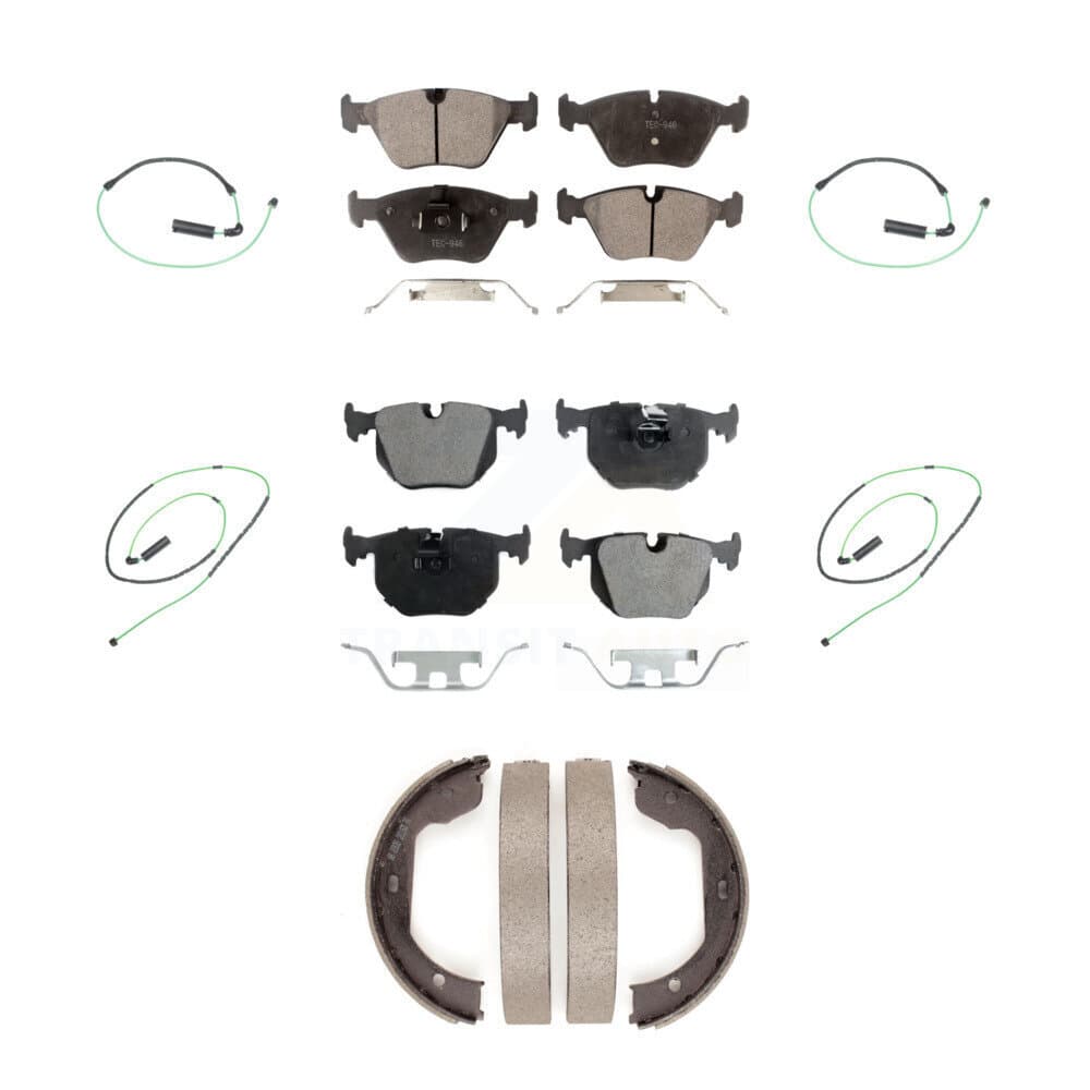 TEC - KTW-100839 - Front and Rear Disc Brake Pad Kits image 1