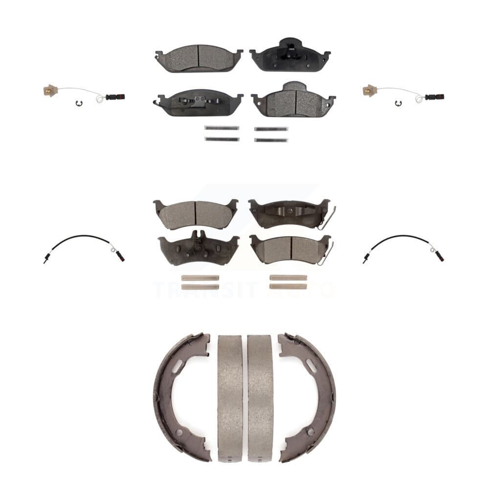 TEC - KTW-100859 - Front and Rear Disc Brake Pad Kits image 1