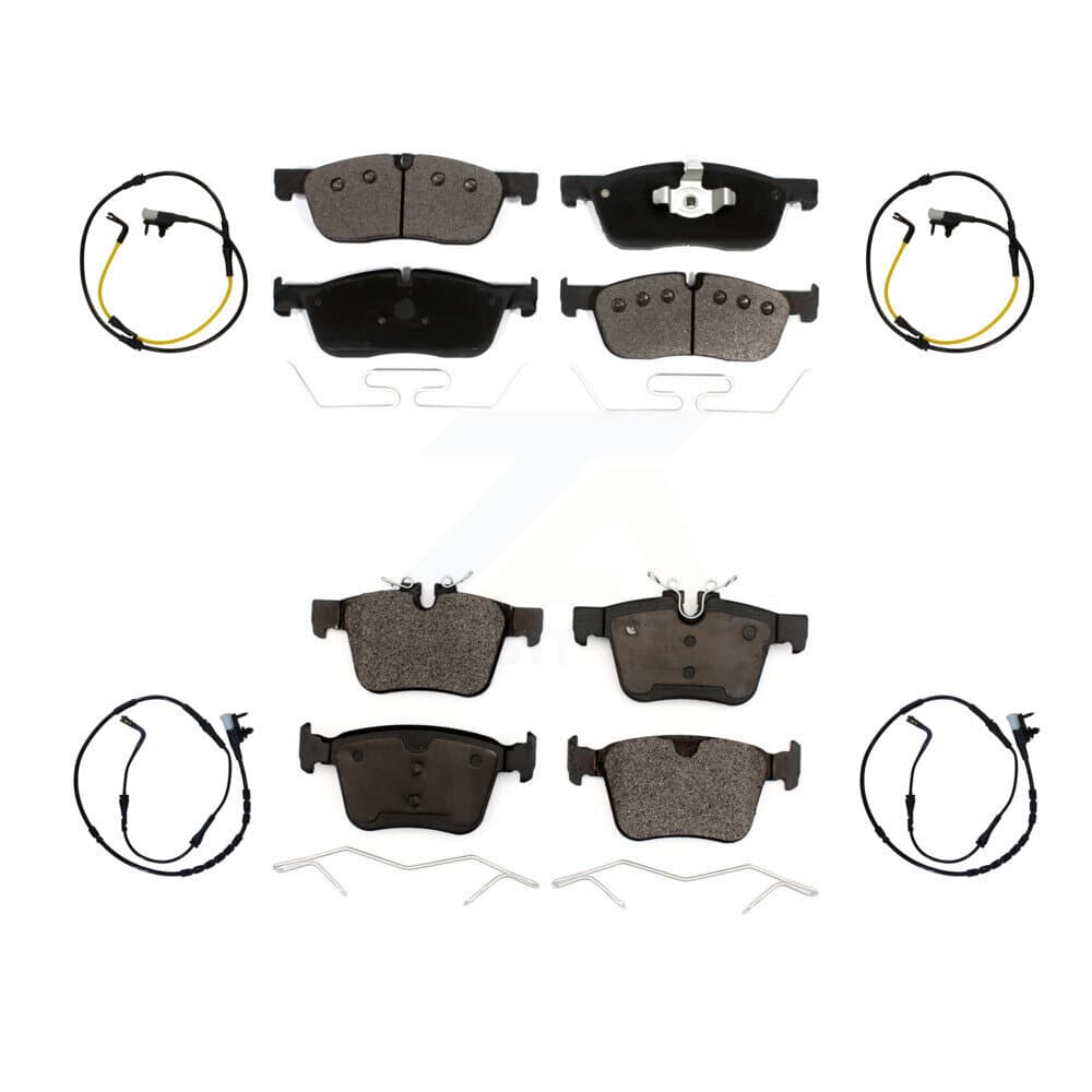 TEC - KTW-101451 - Front and Rear Disc Brake Pad Kits image 1