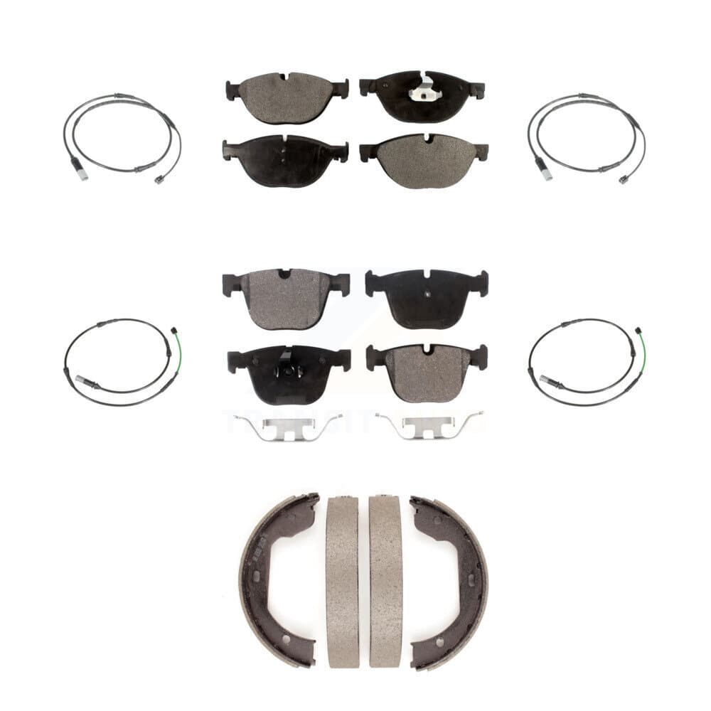 TEC - KTW-101478 - Front and Rear Disc Brake Pad Kits image 1
