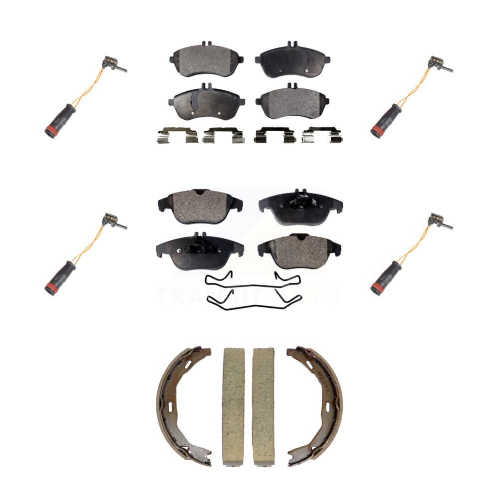 TEC - KTW-101810 - Front and Rear Disc Brake Pad Kits image 1