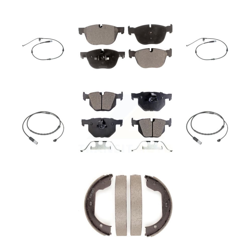 TEC - KTW-101820 - Front and Rear Disc Brake Pad Kits image 1