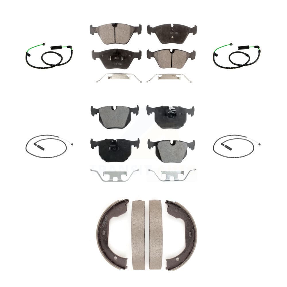 TEC - KTW-101821 - Front and Rear Disc Brake Pad Kits image 1