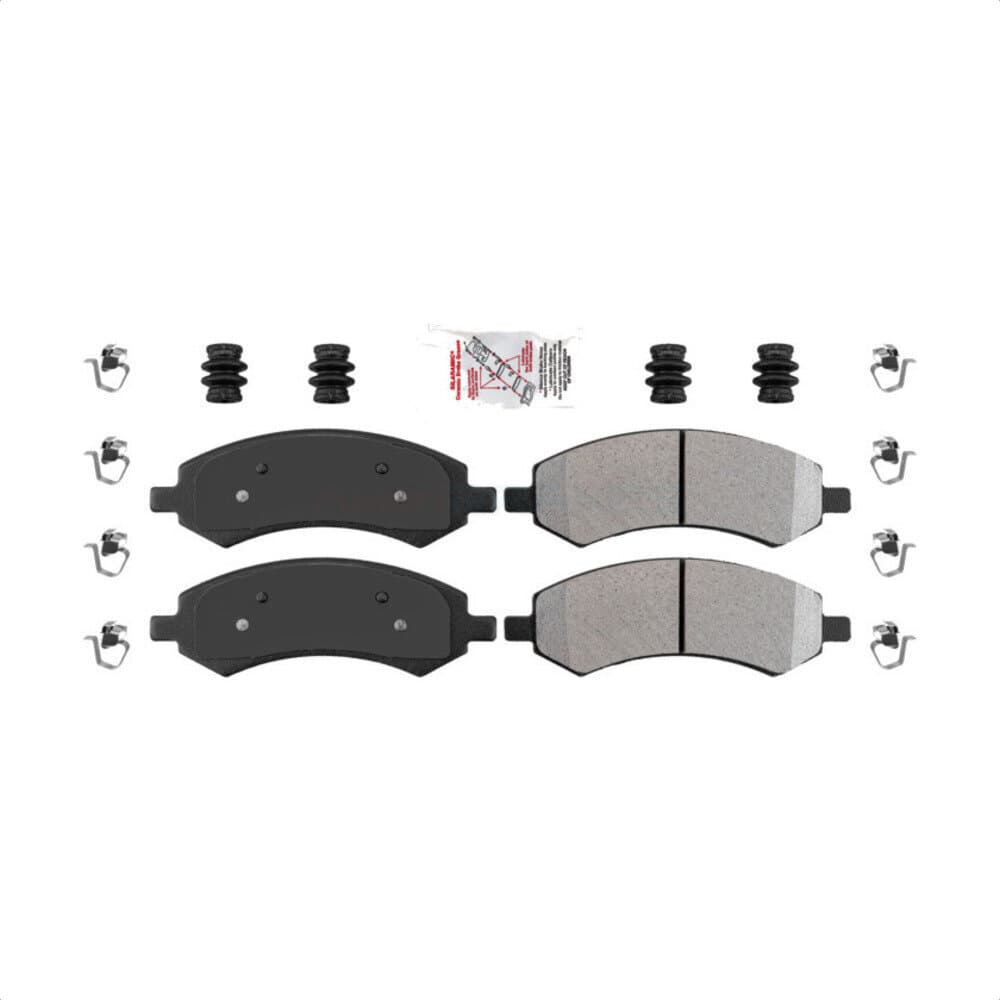 AmeriBRAKES - NWF-ASD1084 - Front Disc Brake Pad image 1
