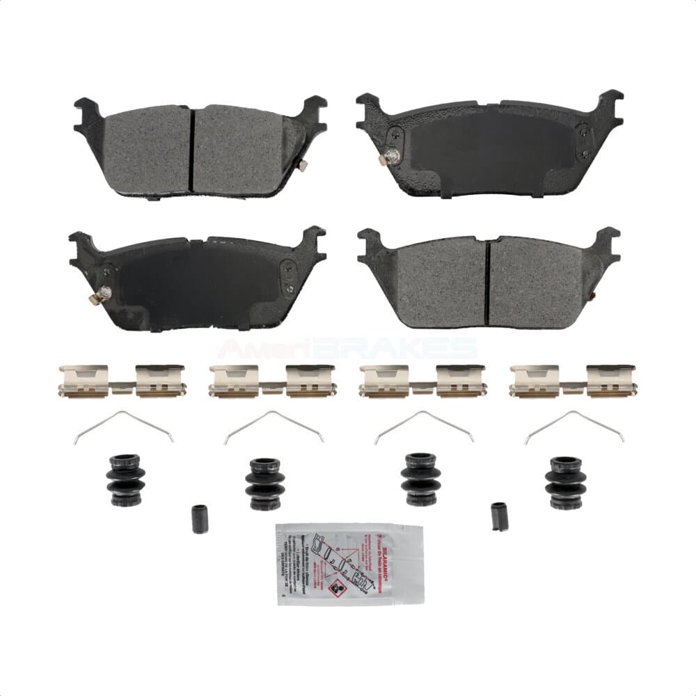 AmeriBRAKES - NWF-ASD2169 - Rear Disc Brake Pad image 1