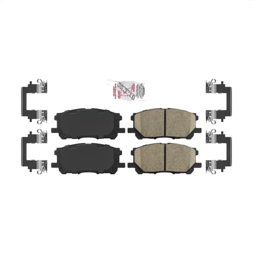 AmeriBRAKES - NWF-PRC1005 - Front Disc Brake Pad image 1