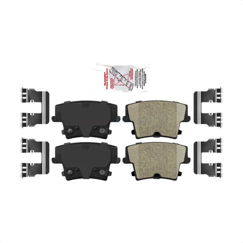AmeriBRAKES - NWF-PRC1057 - Rear Disc Brake Pad image 1