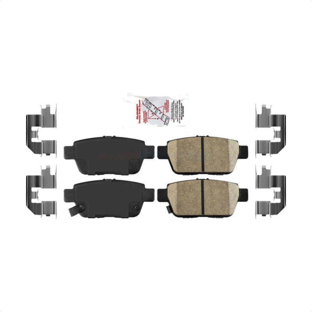 AmeriBRAKES - NWF-PRC1103 - Rear Disc Brake Pad image 1