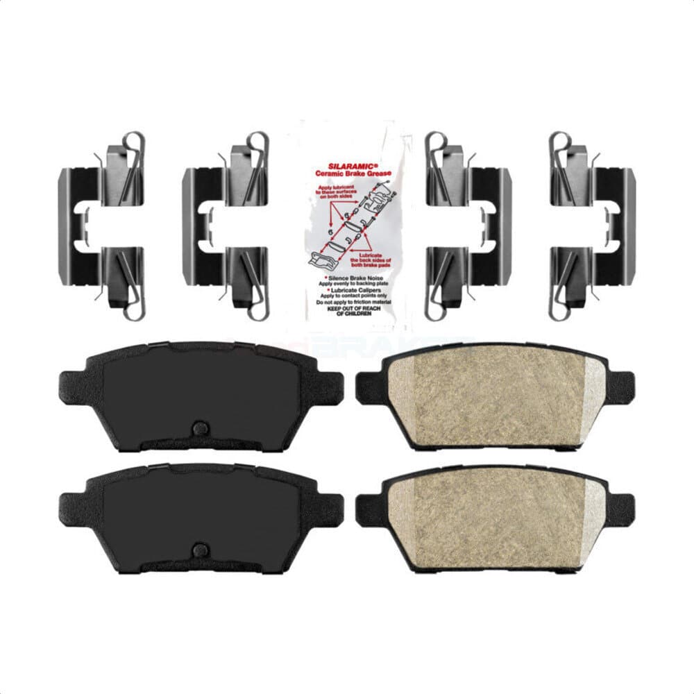 AmeriBRAKES - NWF-PRC1161 - Rear Disc Brake Pad image 1