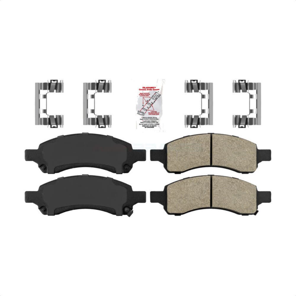 AmeriBRAKES - NWF-PRC1169 - Front Disc Brake Pad image 1