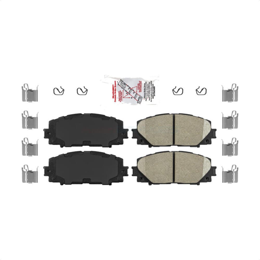 AmeriBRAKES - NWF-PRC1184A - Front Disc Brake Pad image 1