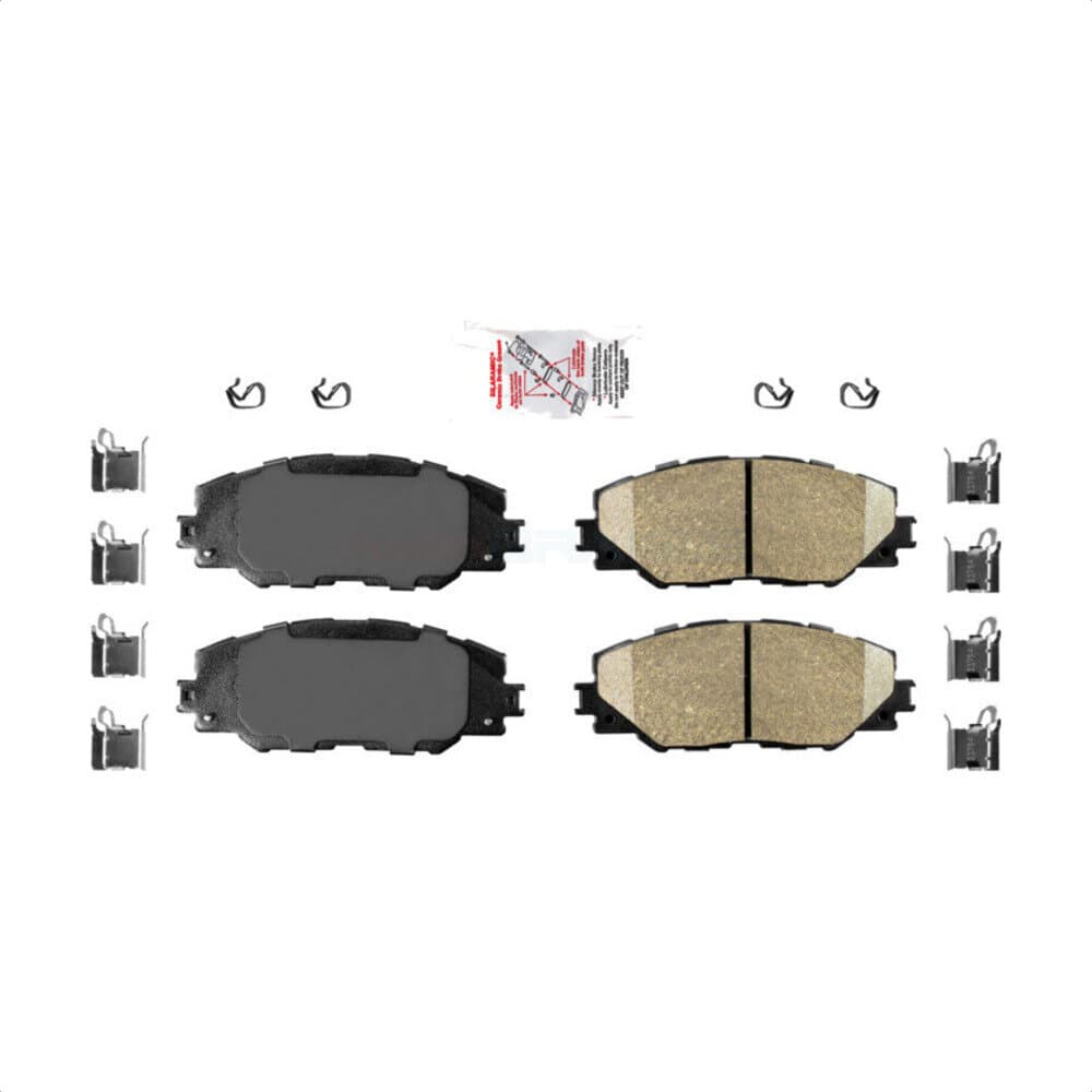 AmeriBRAKES - NWF-PRC1211 - Front Disc Brake Pad image 1