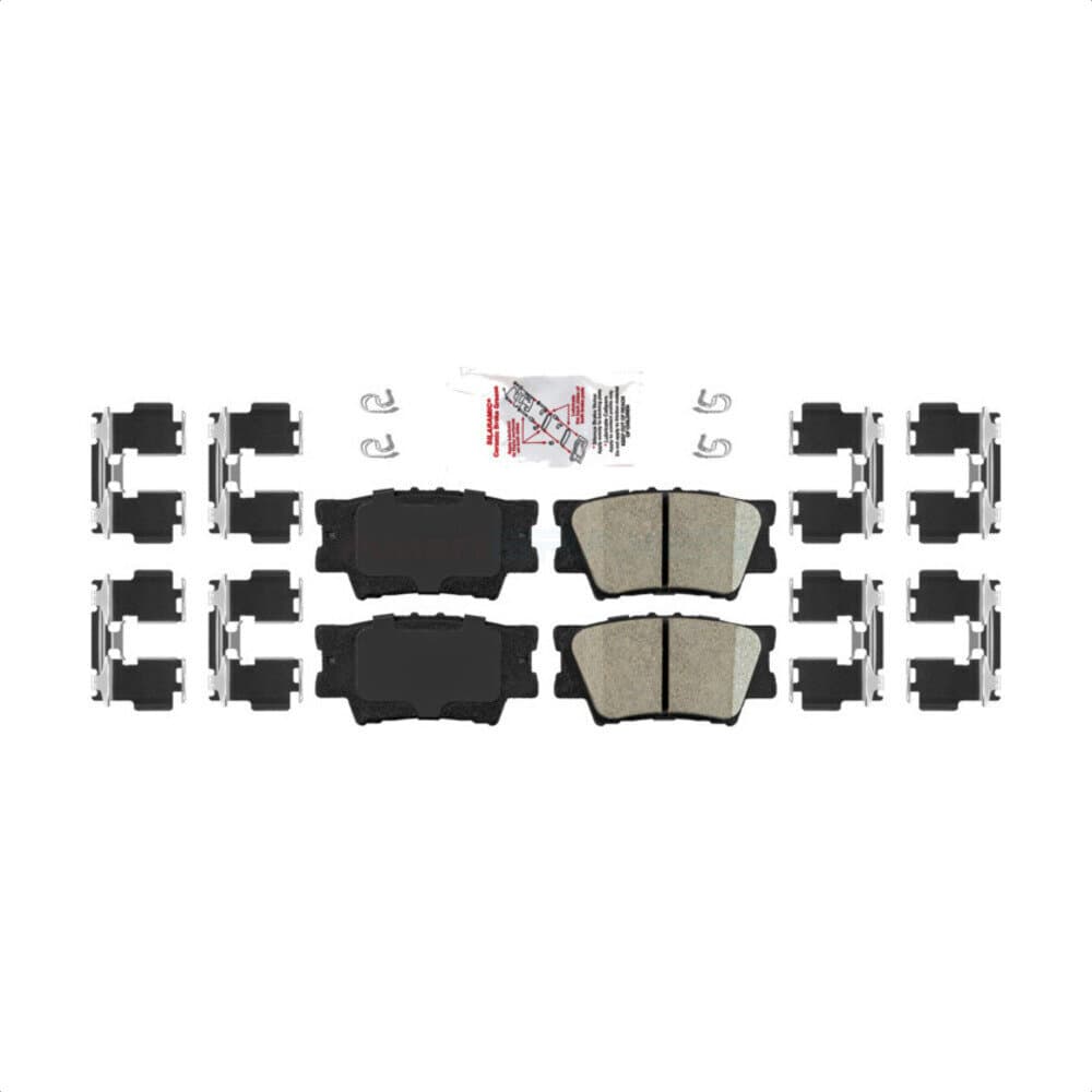 AmeriBRAKES - NWF-PRC1212 - Rear Disc Brake Pad image 1