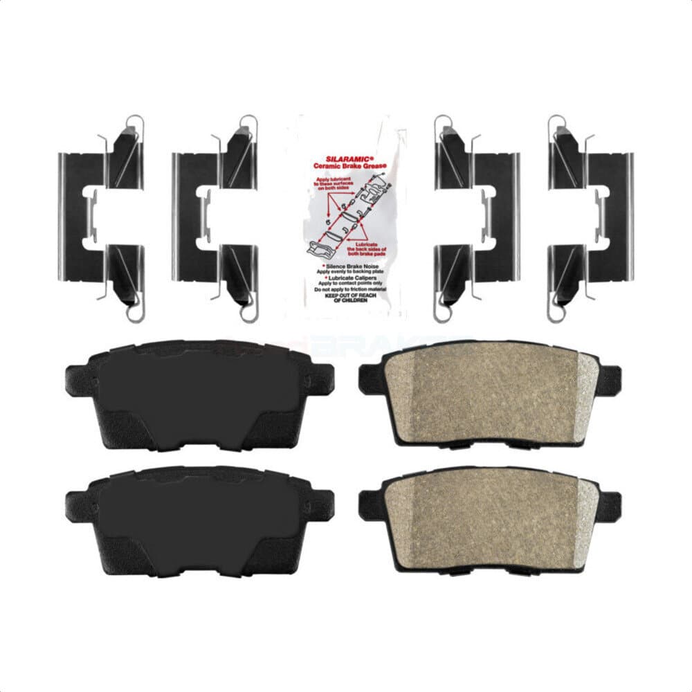 AmeriBRAKES - NWF-PRC1259 - Rear Disc Brake Pad image 1