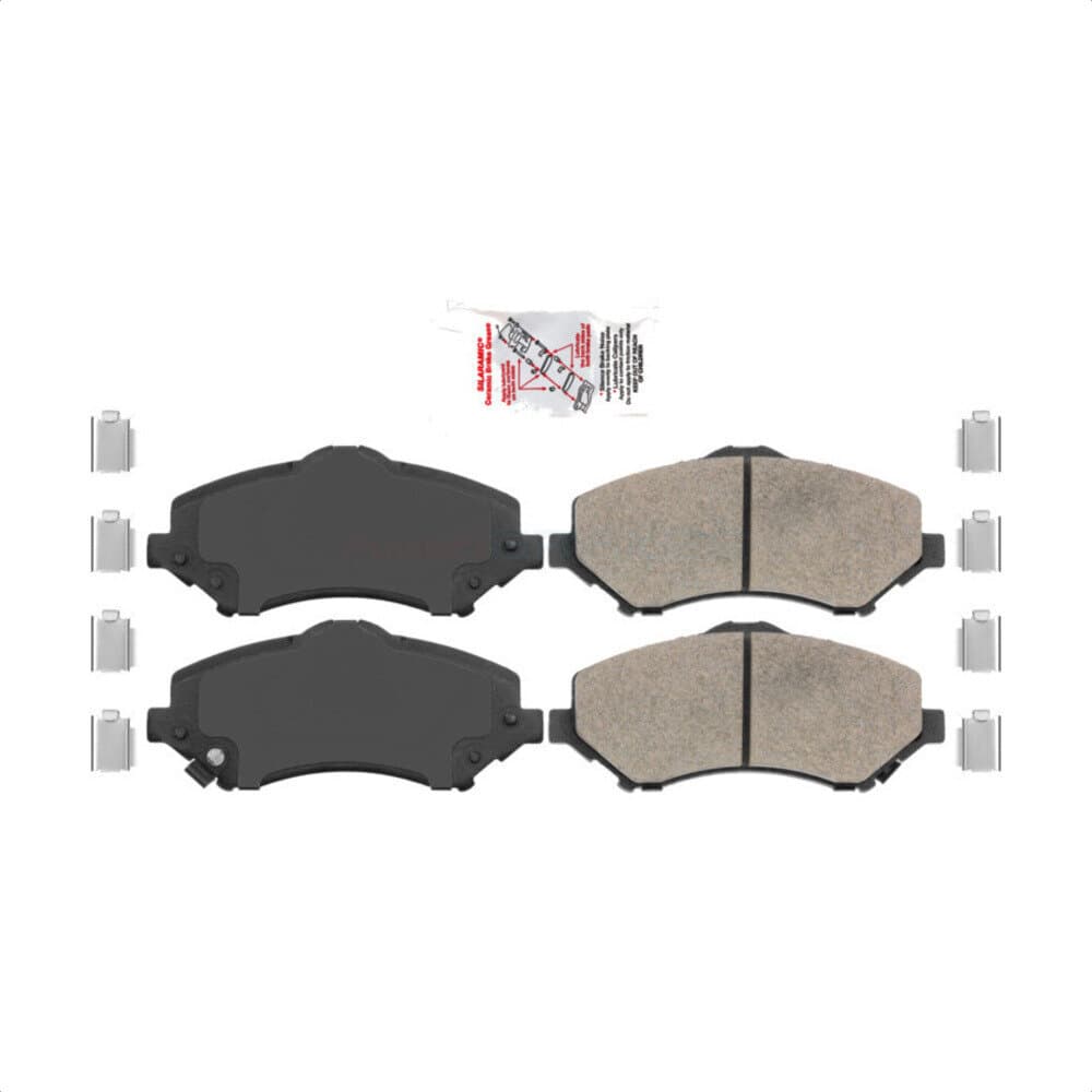 AmeriBRAKES - NWF-PRC1273 - Front Disc Brake Pad image 1