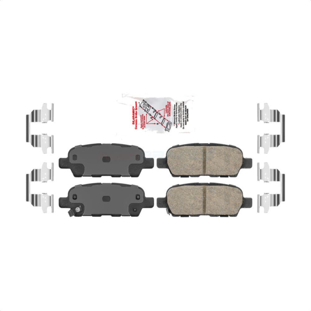 AmeriBRAKES - NWF-PRC1288 - Rear Disc Brake Pad image 1