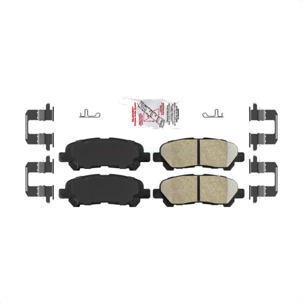 AmeriBRAKES - NWF-PRC1325 - Rear Disc Brake Pad image 1