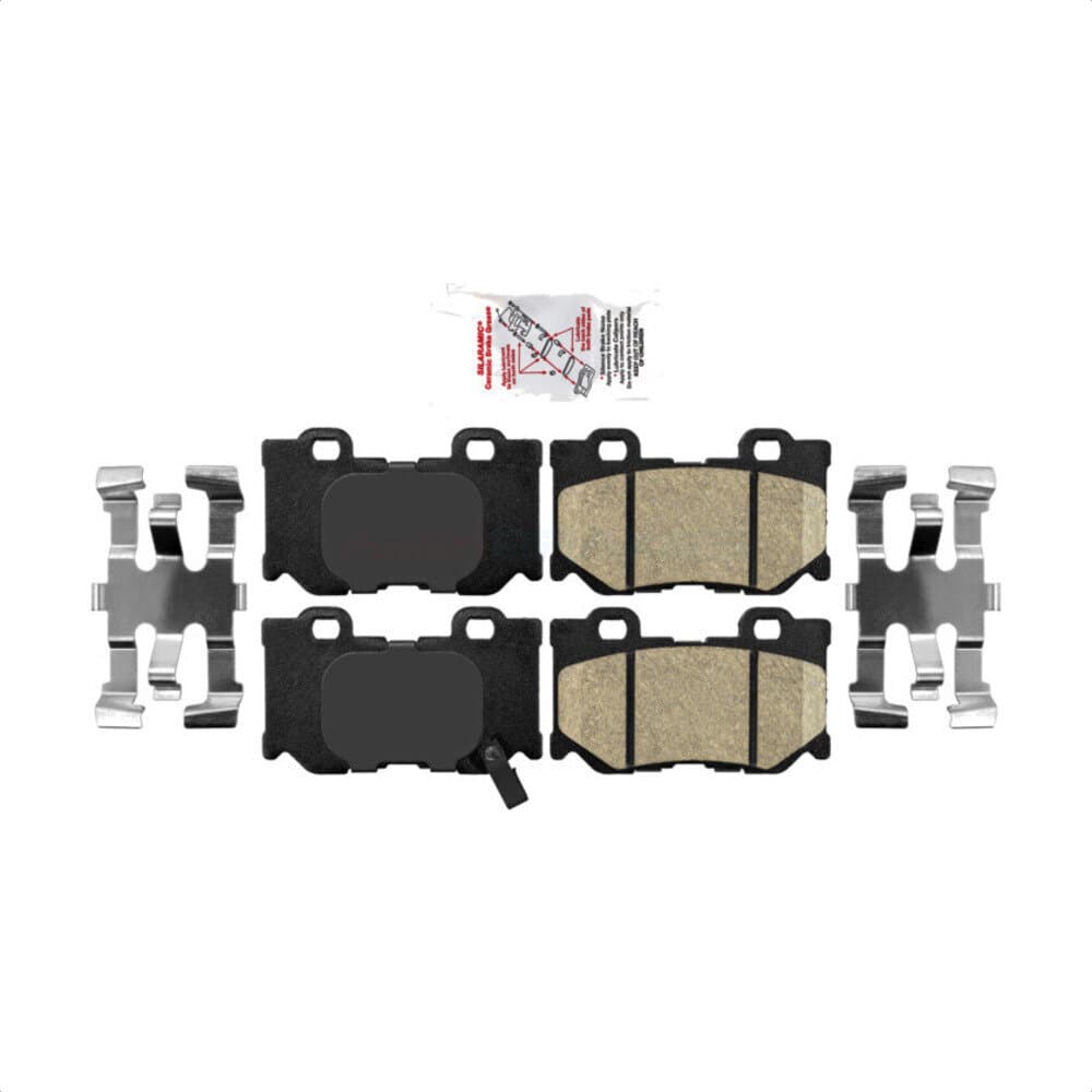 AmeriBRAKES - NWF-PRC1347 - Rear Disc Brake Pad image 1