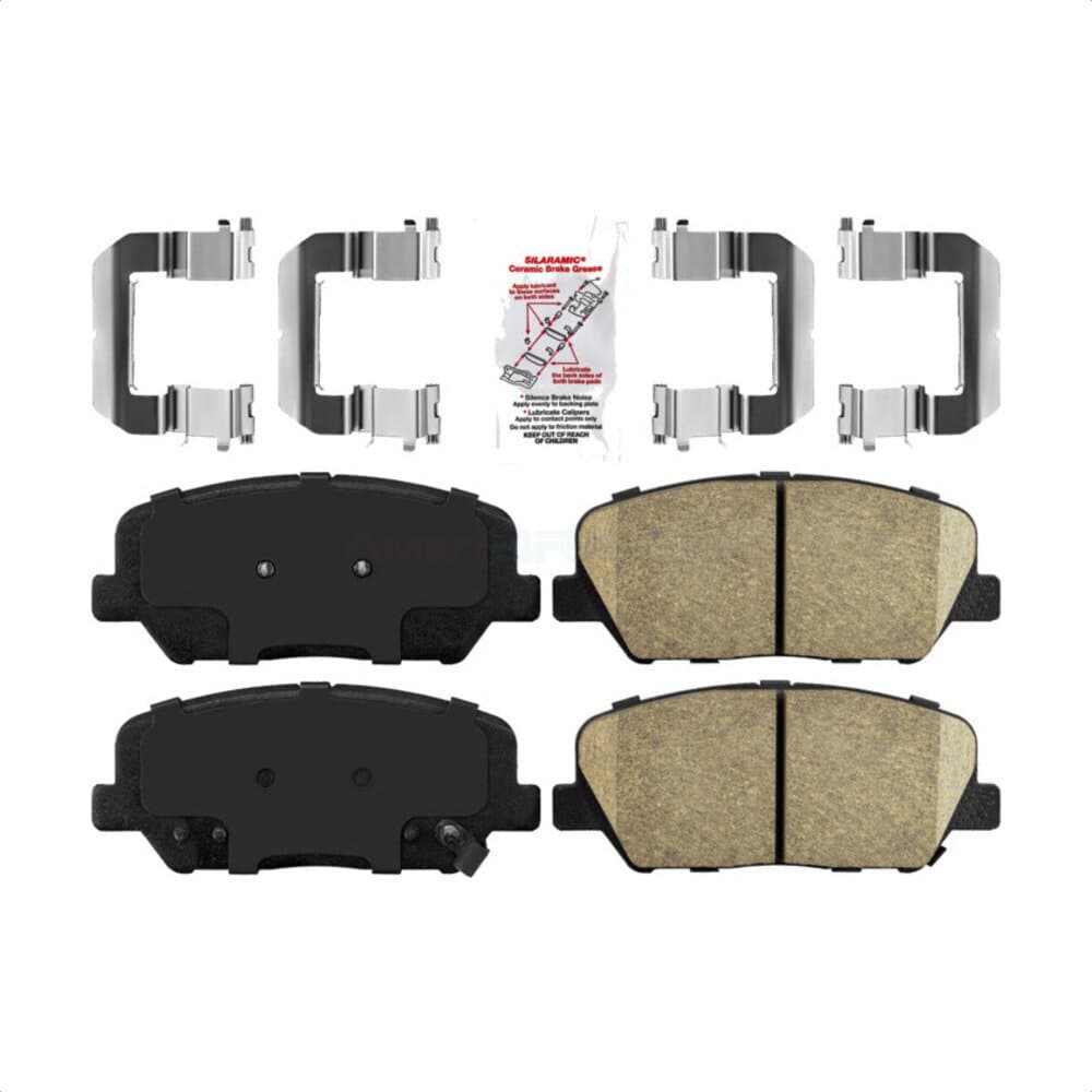 AmeriBRAKES - NWF-PRC1413 - Front Disc Brake Pad image 1