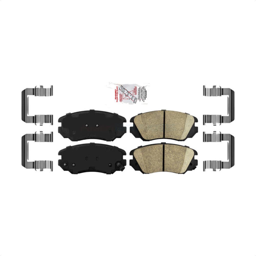AmeriBRAKES - NWF-PRC1421 - Front Disc Brake Pad image 1